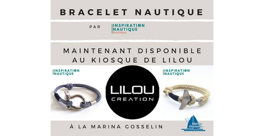 Retrouvez Inspiration Nautique à la Marina Gosselin grâce à Lilou