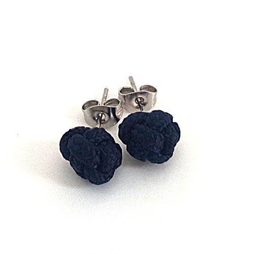 Boucles d'oreilles noeud de sifflet de bosco