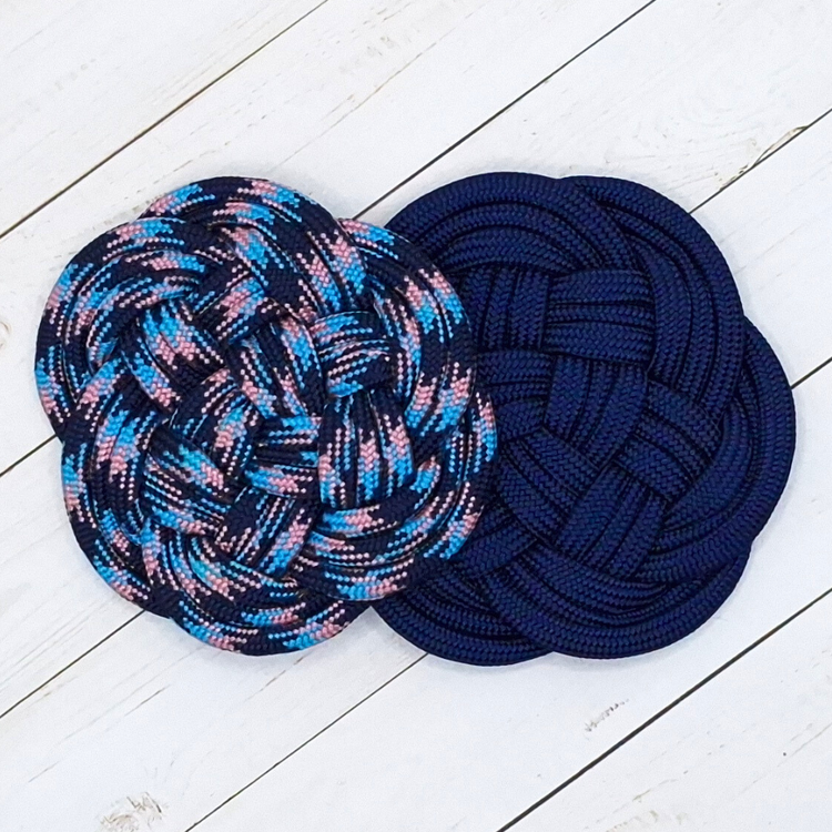 Camo Marine, rose et bleu pâle, et marine