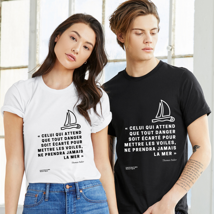 T-shirt unisexe col rond