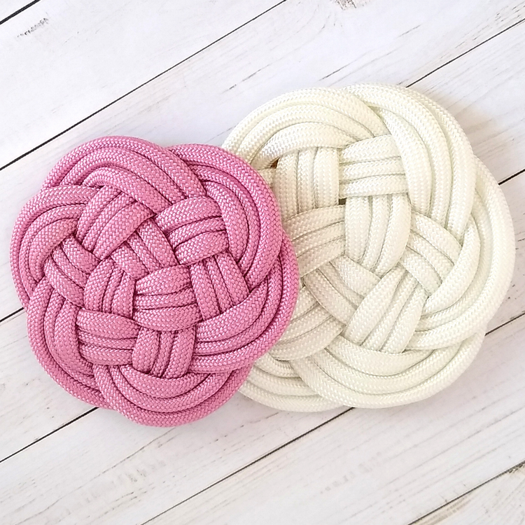 Lavande rose et blanc