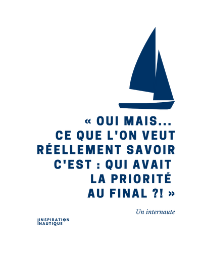 Qui avait la priorité ? (voilier)