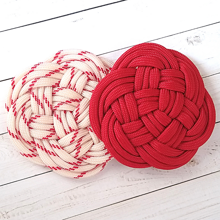 Rouge et blanc avec traceur rouge