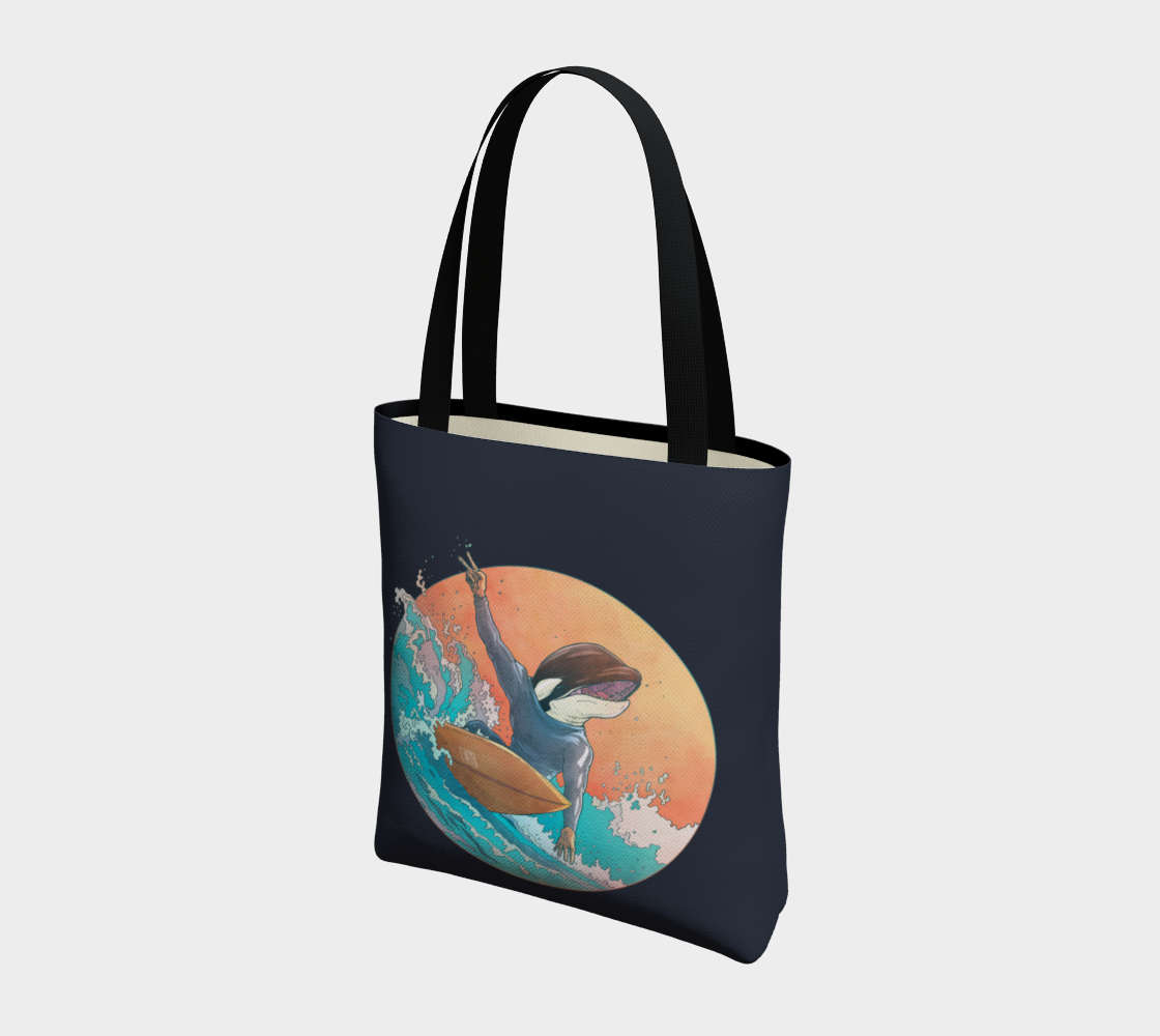 Sac fourre-tout : Dan le surfeur - sac marine