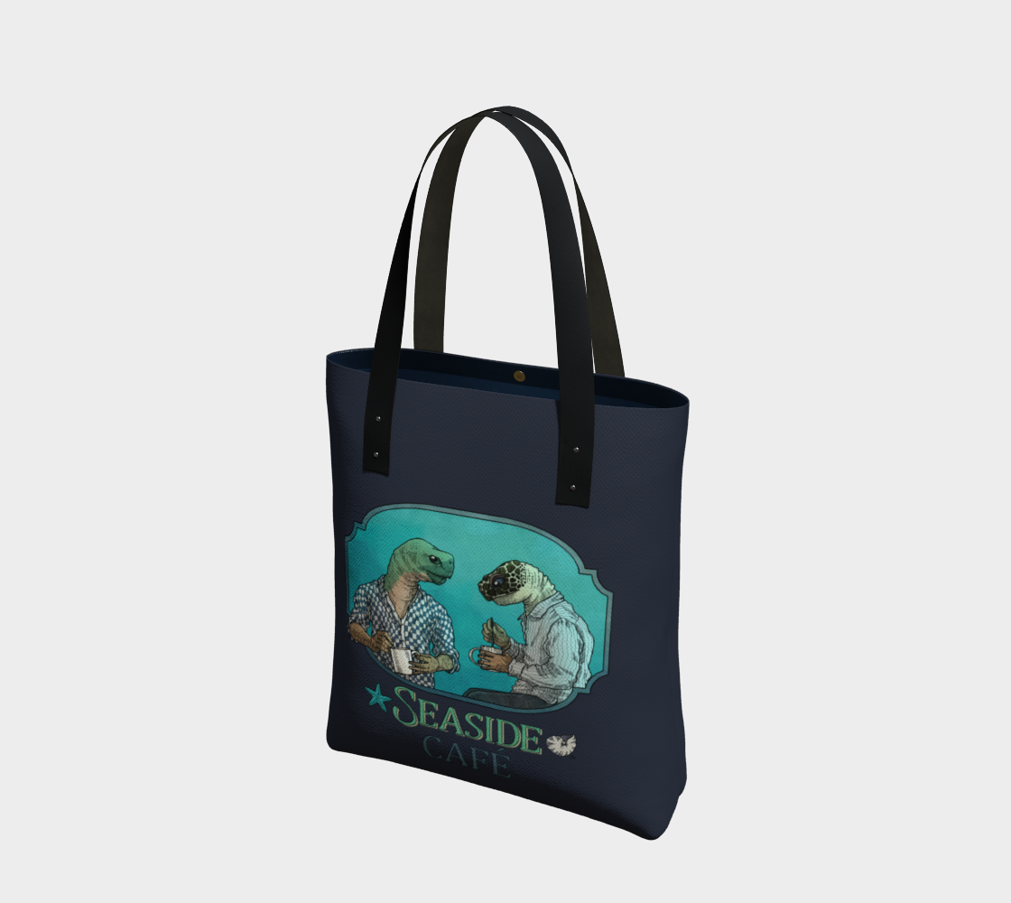 Sac fourre-tout : Pause-café - sac marine