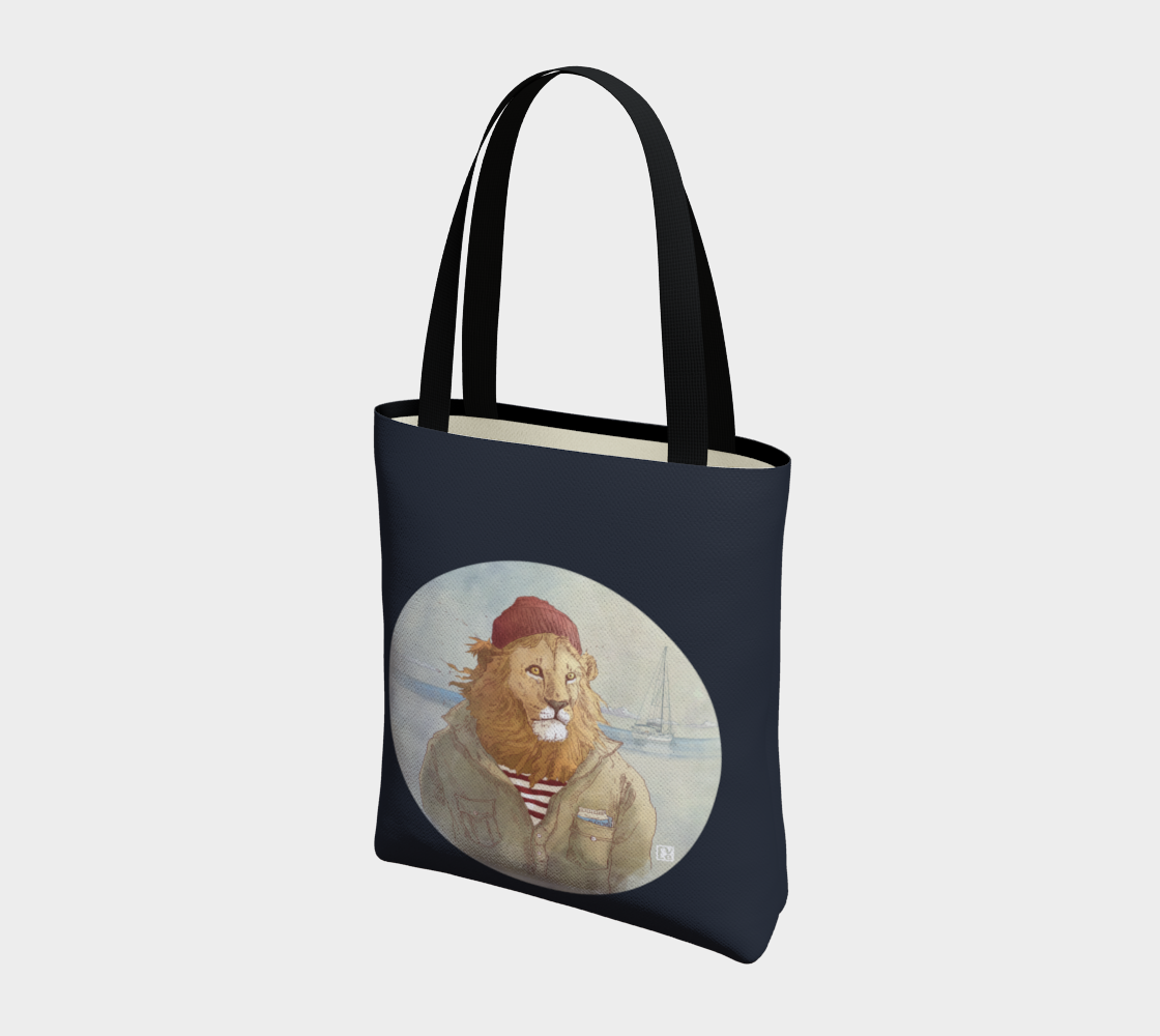 Sac fourre-tout : Léo - sac marine