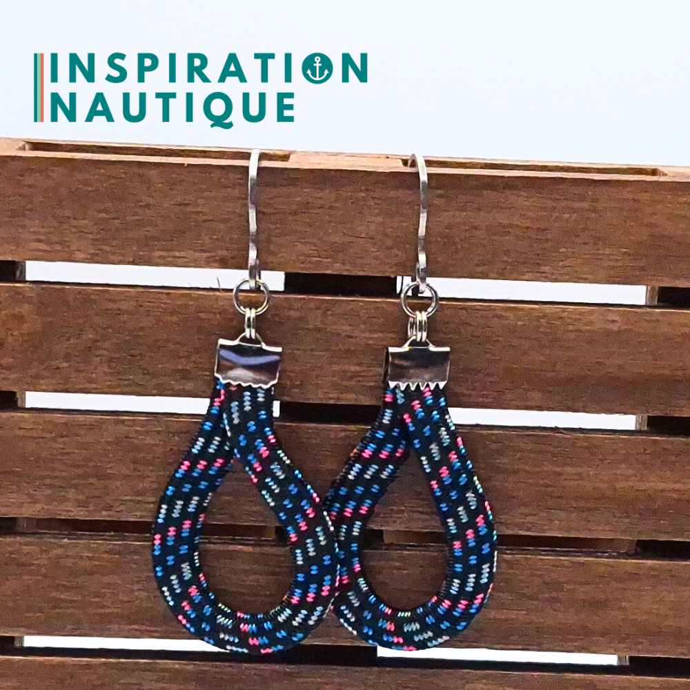 Drop earrings, Pale blue - Ready to ship