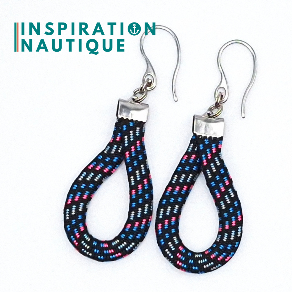 Drop earrings, Pale blue - Ready to ship