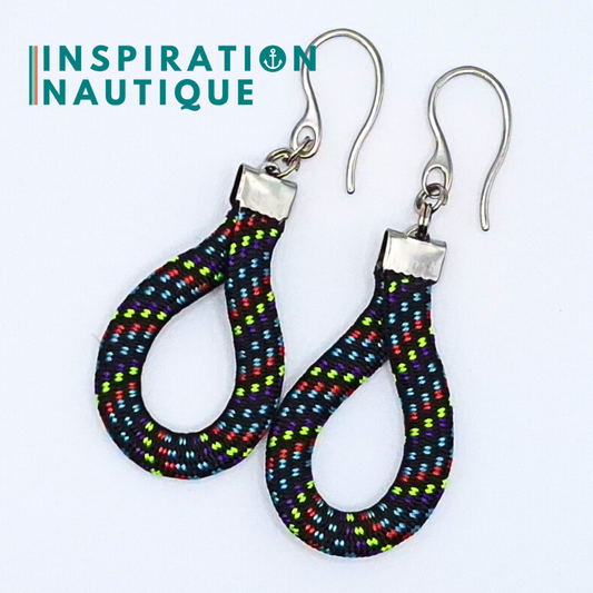 Drop earrings, Pale blue - Ready to ship