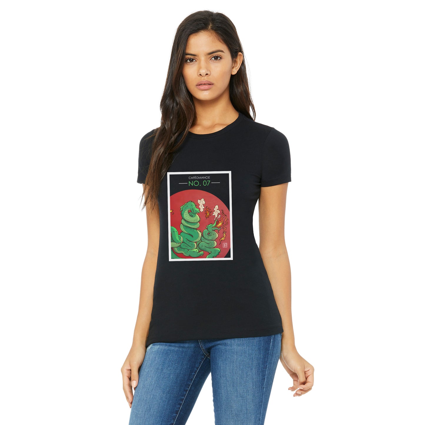 T-shirt femme - Caféomancie no 07