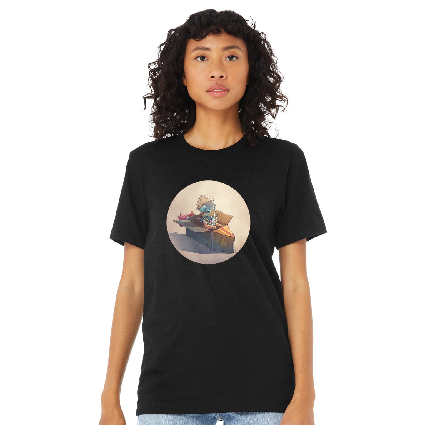 T-shirt unisexe : Helmet