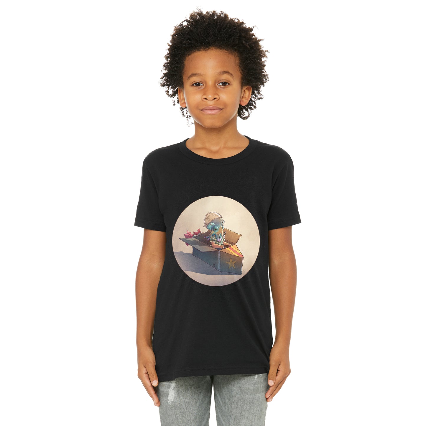 T-shirt enfant unisexe : Helmet