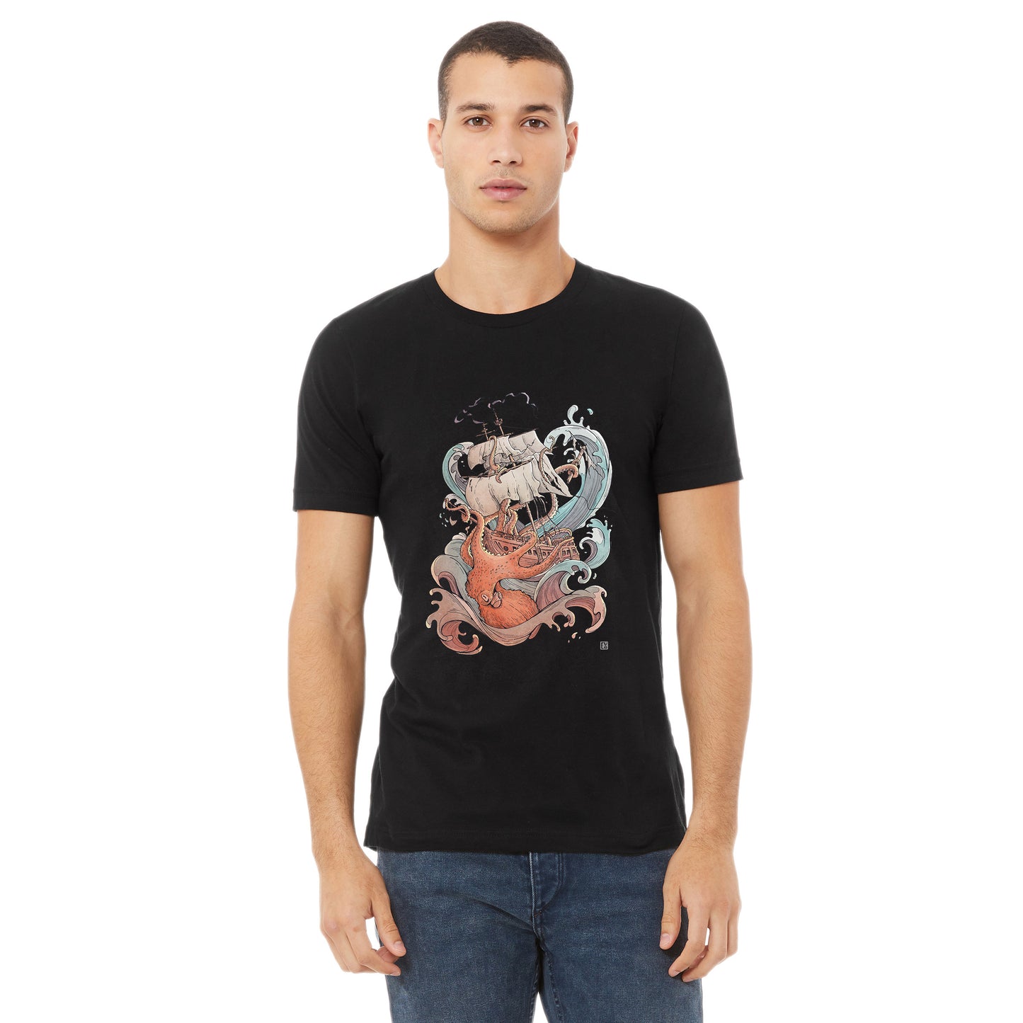 T-shirt unisexe - Kraken mou