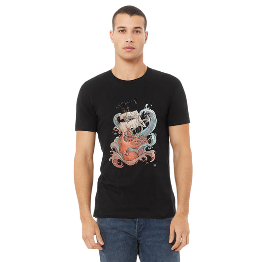 T-shirt unisexe - Kraken mou