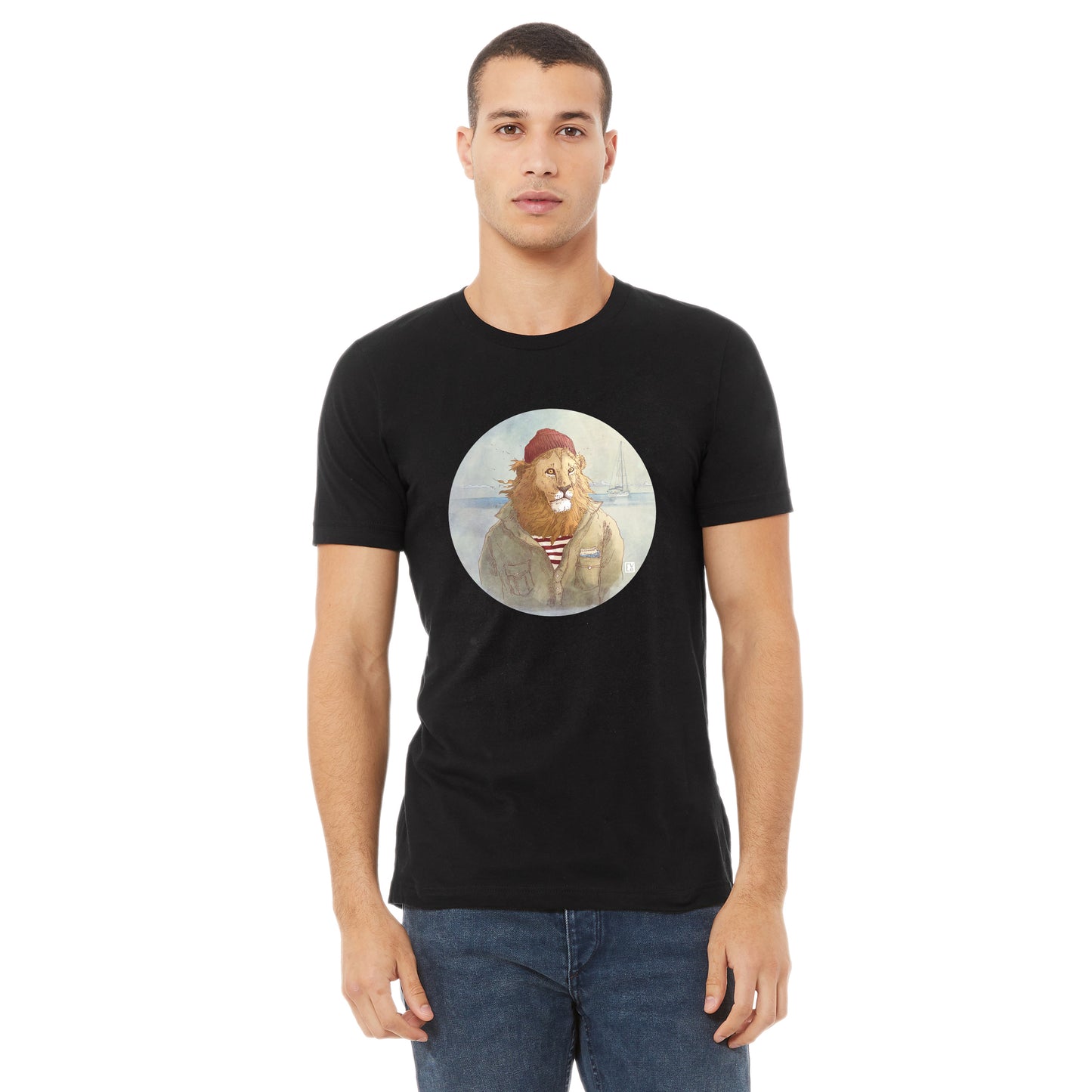 T-shirt unisexe : Léo