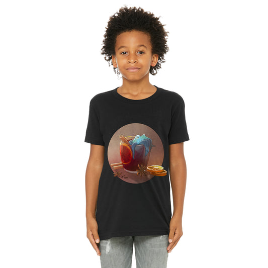 T-shirt enfant unisexe : Cocktail hivernal