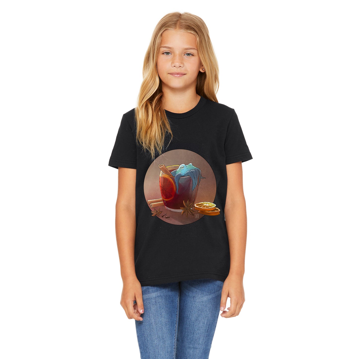 T-shirt enfant unisexe : Cocktail hivernal