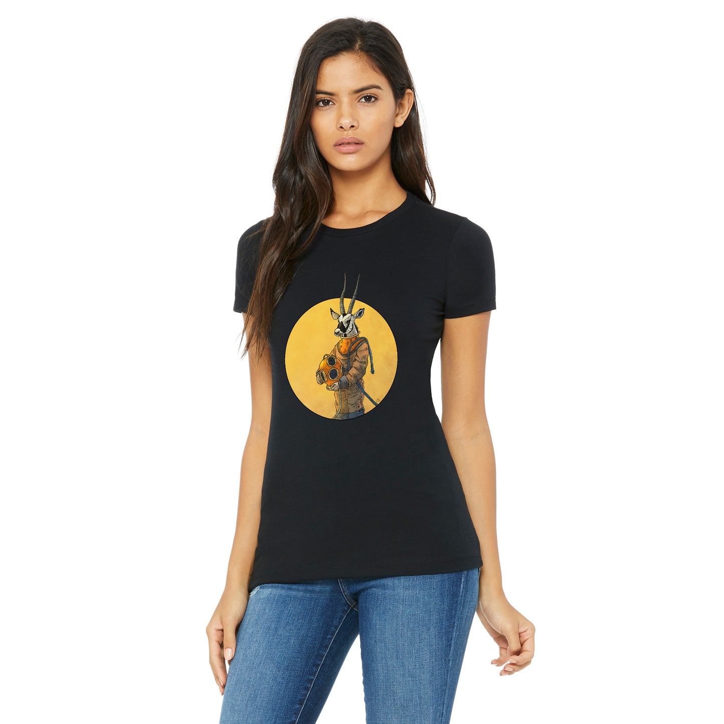 T-shirt femme : Oryx Abyssal