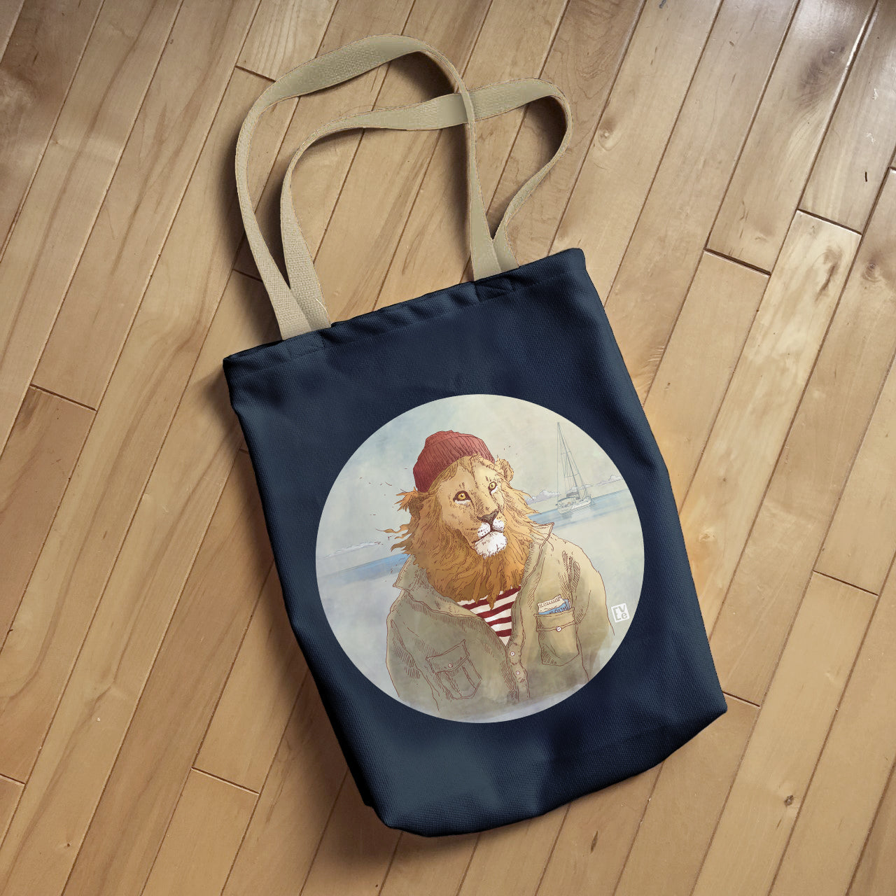 Sac fourre-tout : Léo - sac marine
