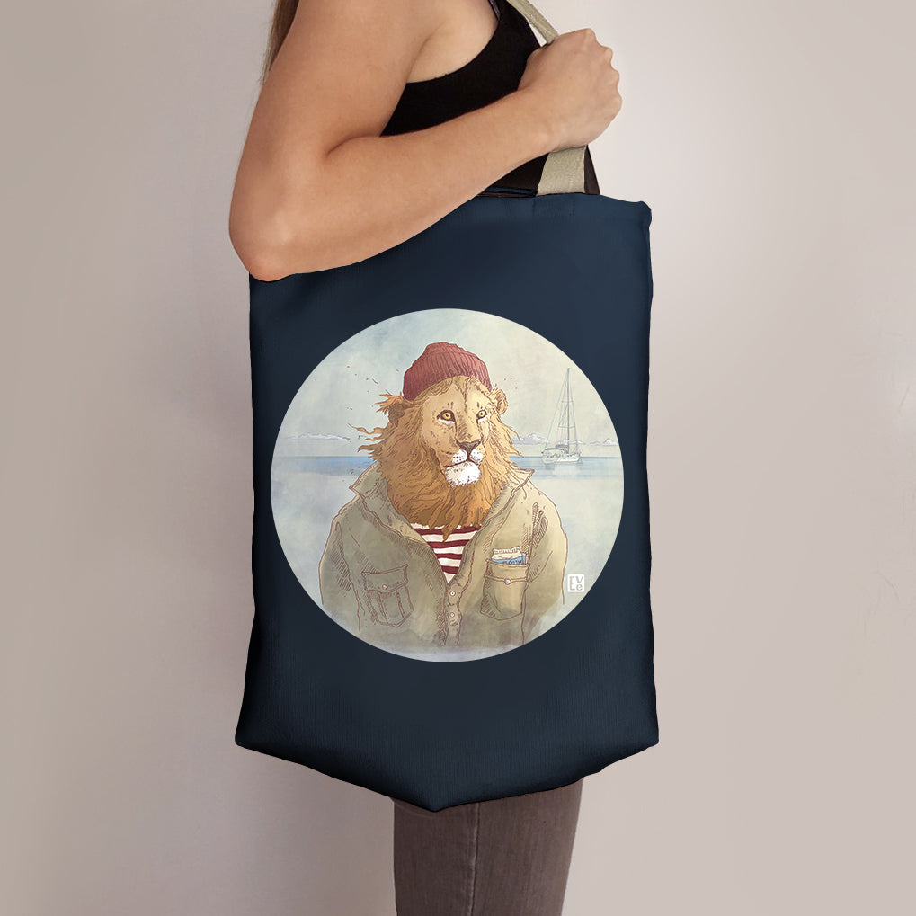 Sac fourre-tout : Léo - sac marine