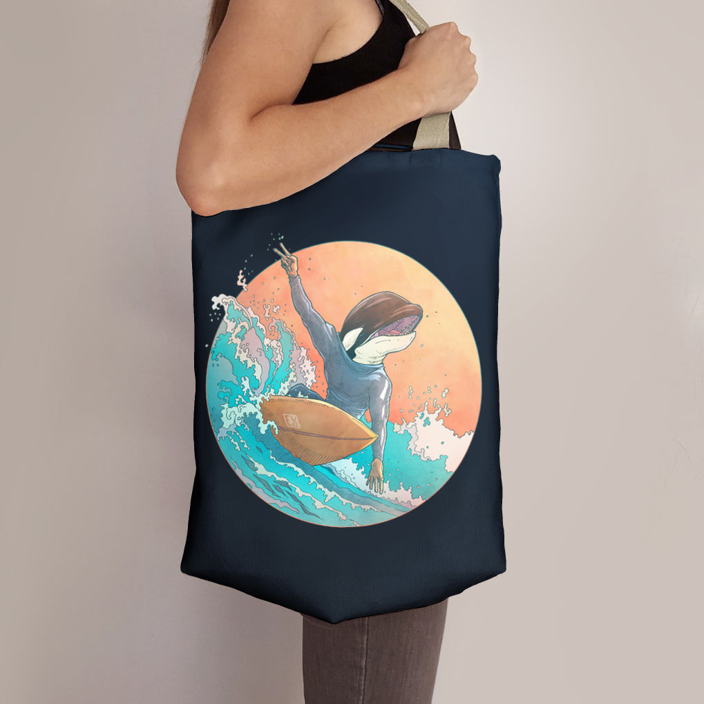Sac fourre-tout : Dan le surfeur - sac marine