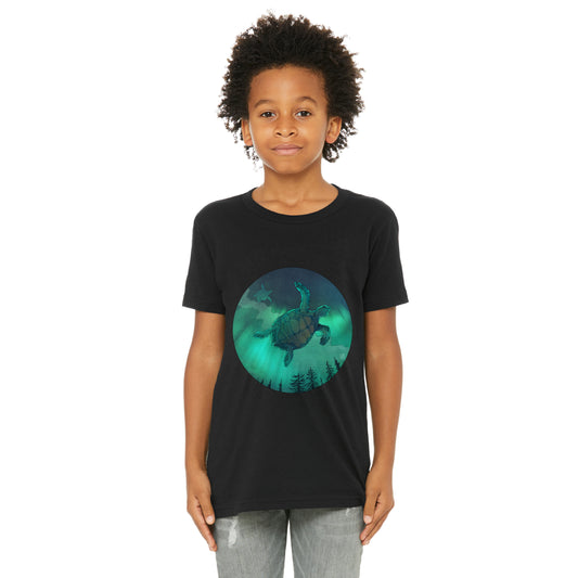 T-shirt enfant unisexe : Tortues boréales