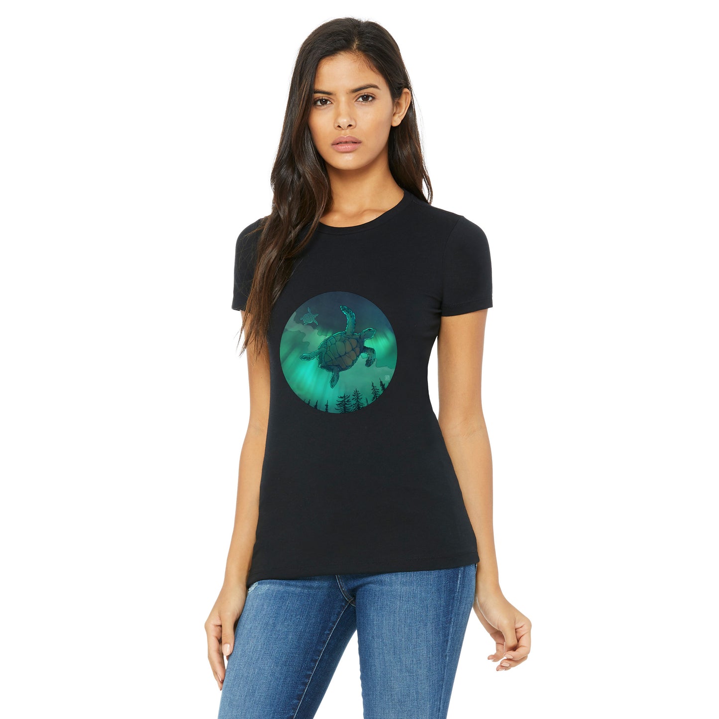 T-shirt femme : Tortues boréales