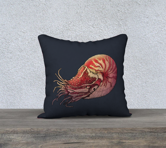 Housse de coussin : Le nautilus