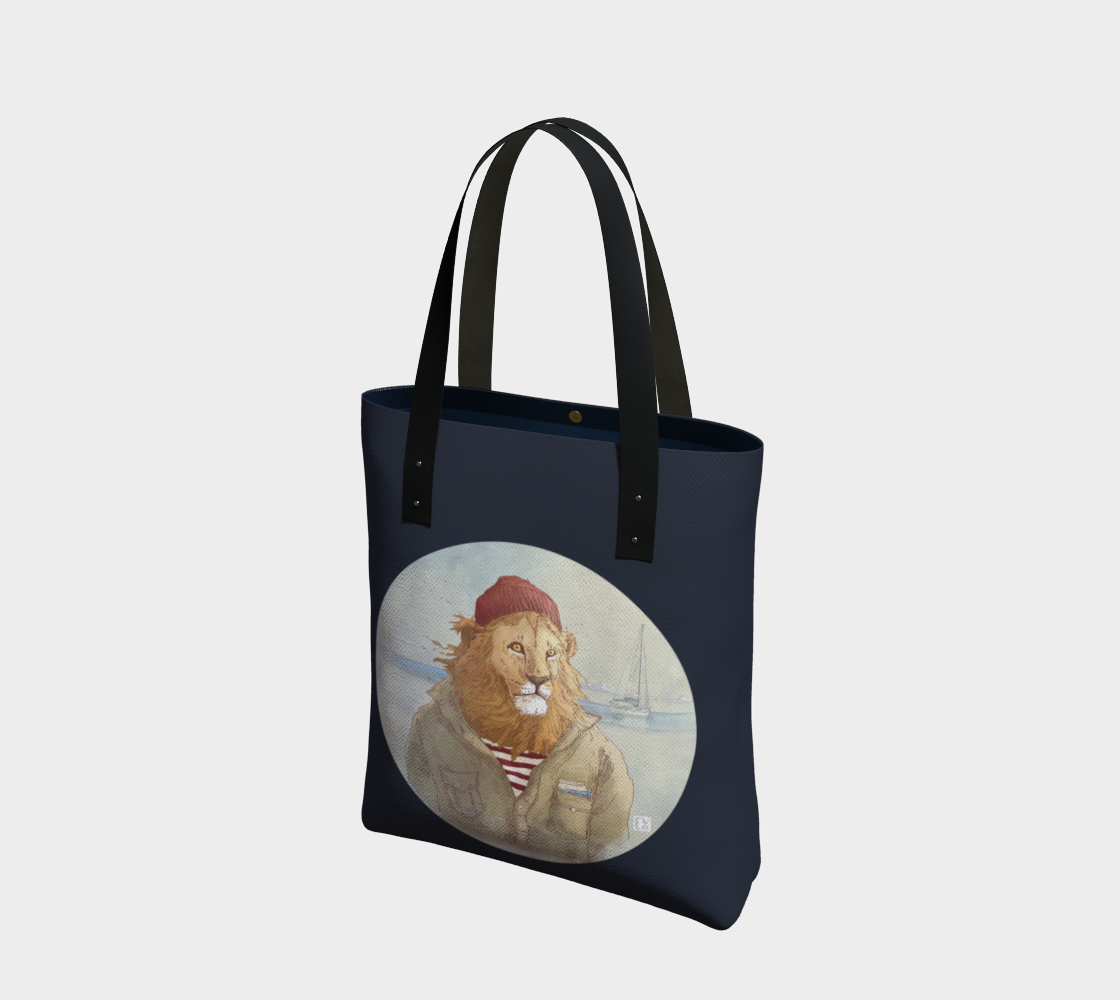 Sac fourre-tout : Léo - sac marine