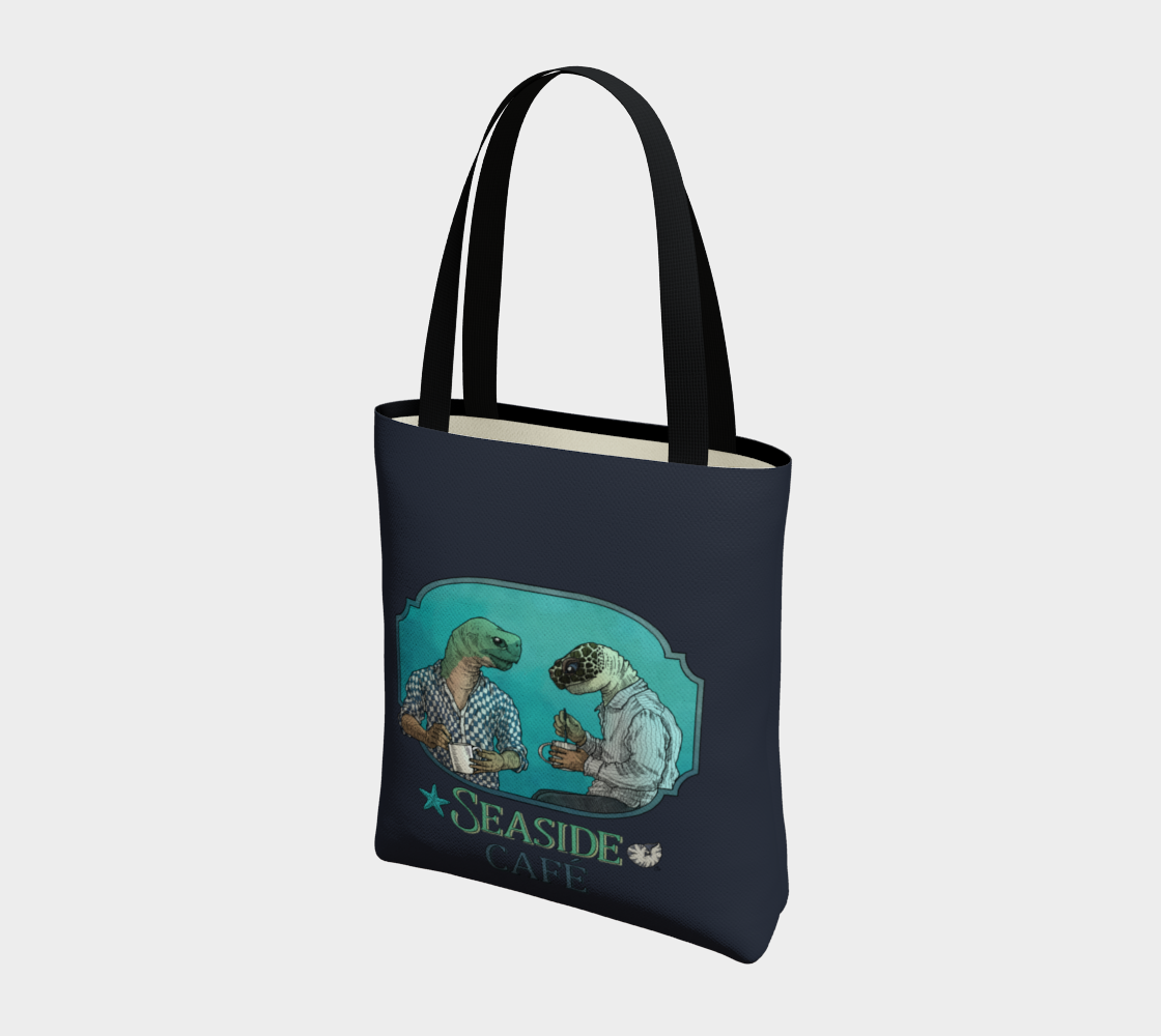 Sac fourre-tout : Pause-café - sac marine