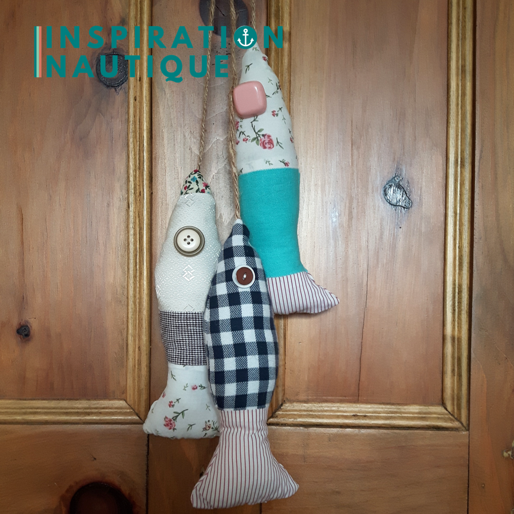 Trio of stuffed fish with lavender scent - Original Series