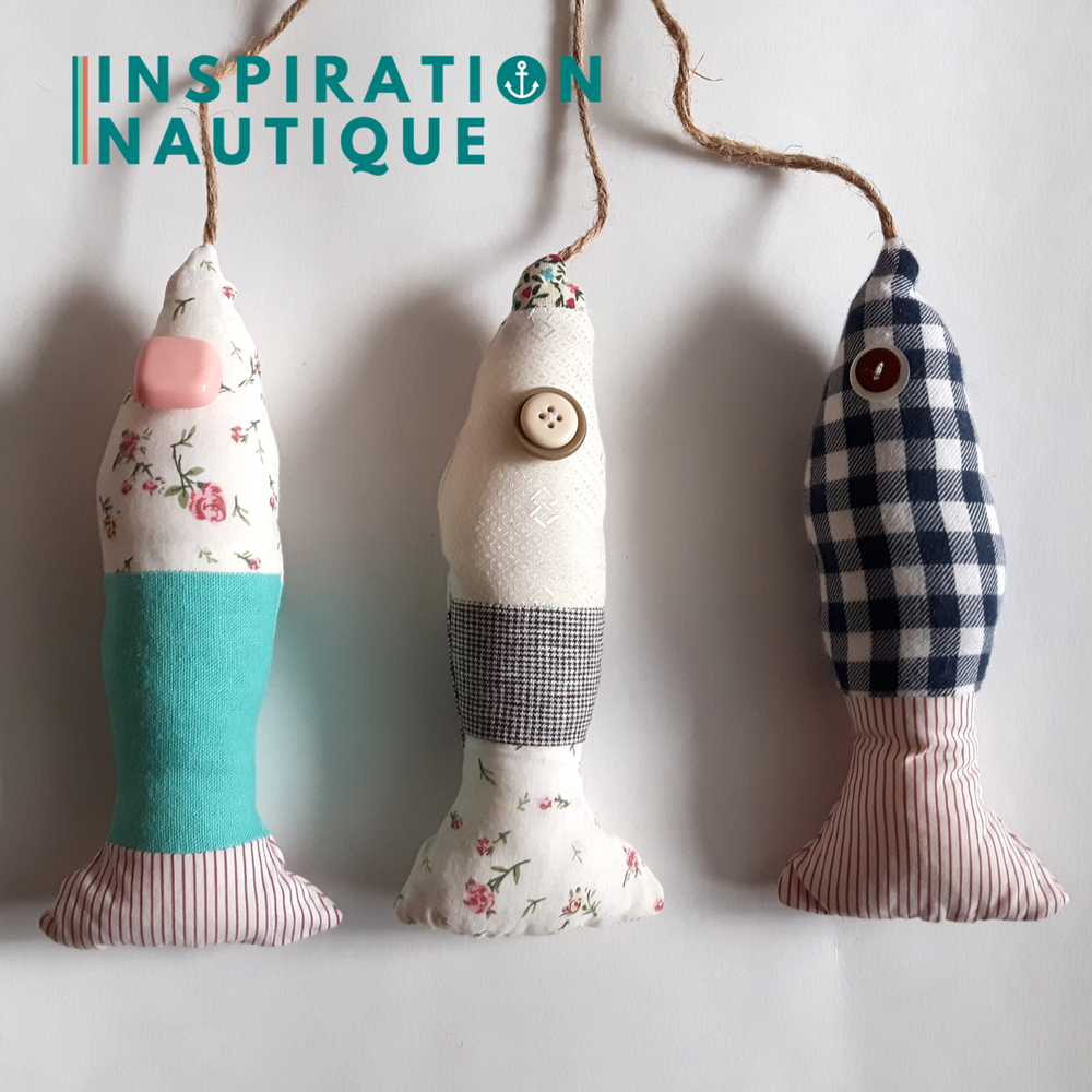Trio of stuffed fish with lavender scent - Original Series