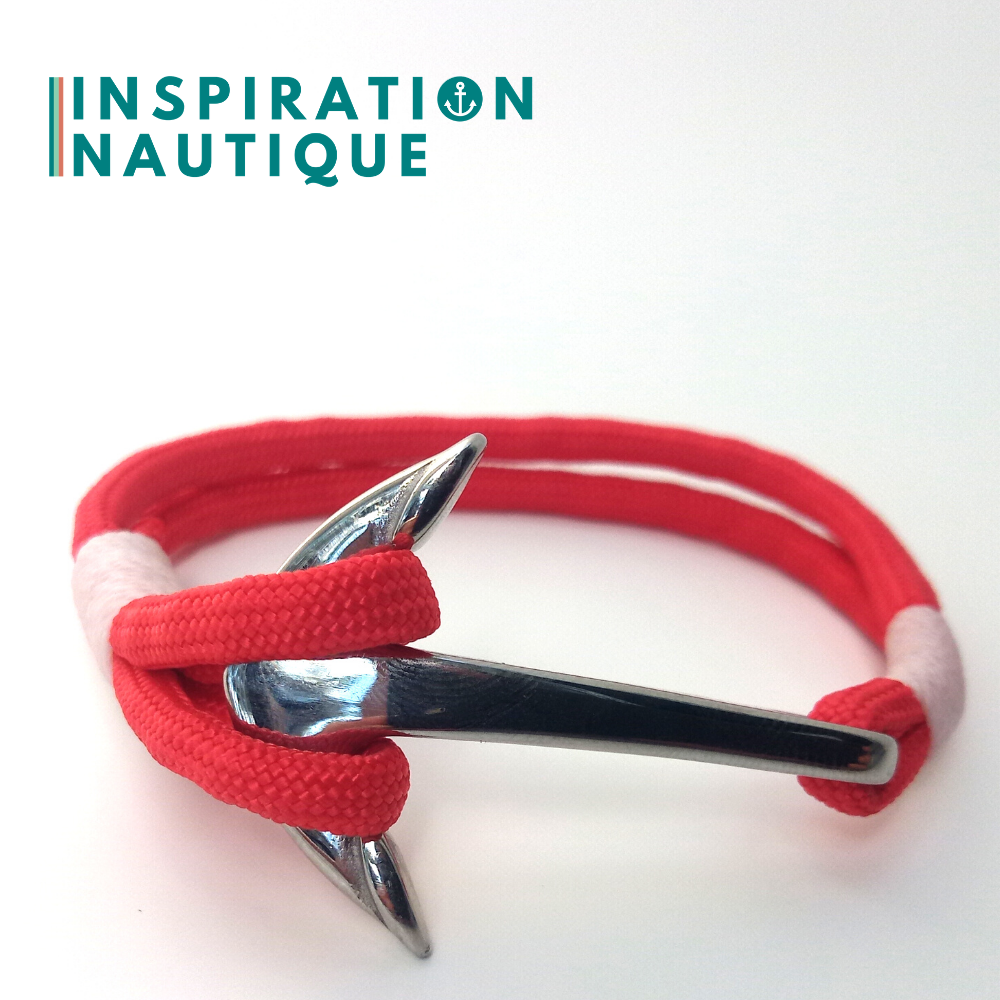 Anchor bracelet for men or women made in Canada