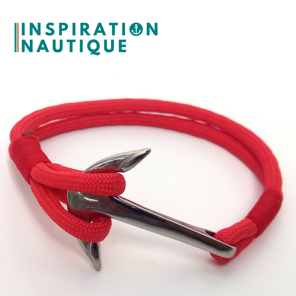 Nautical anchor bracelet for men and women made in Canada