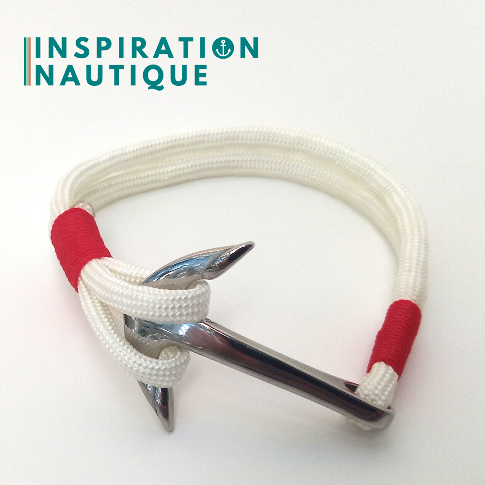 Anchor bracelet for men or women made in Canada