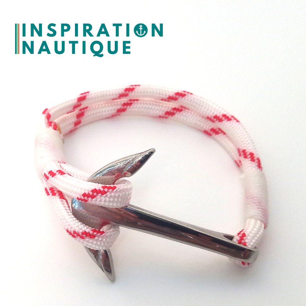 Marine anchor bracelet for men or women made in Canada