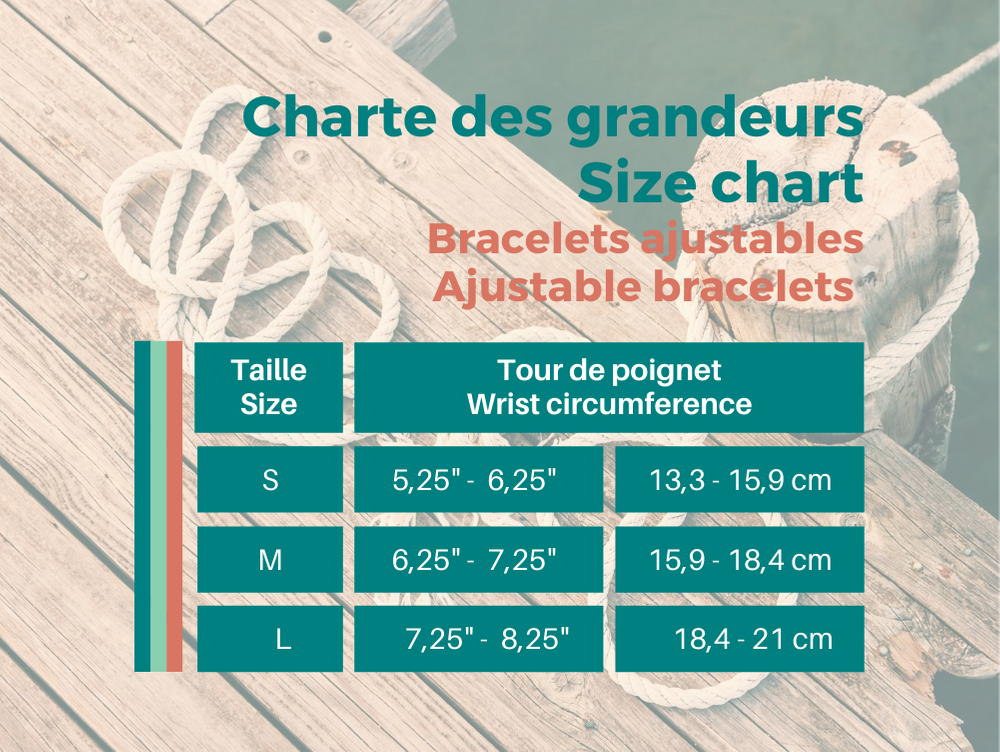 Bracelet marin triple rayures en paracorde 550 et acier inoxydable, Rouge et blanc avec traceur rouge