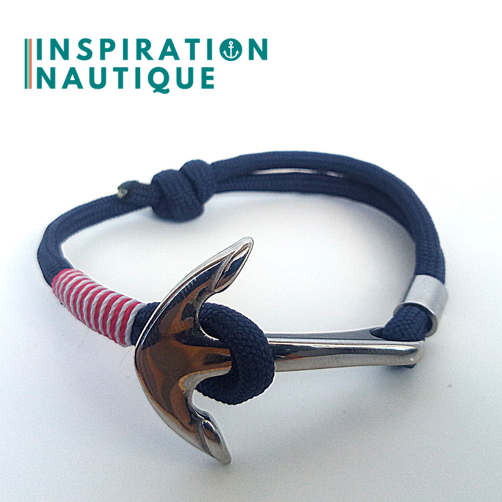 Paracord 550 anchor bracelet made in Canada