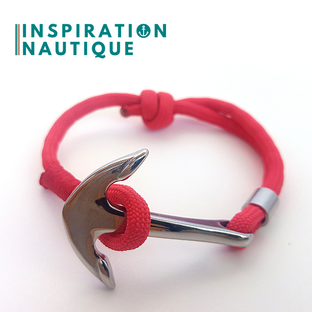 Marine anchor bracelet for men or women made in Canada