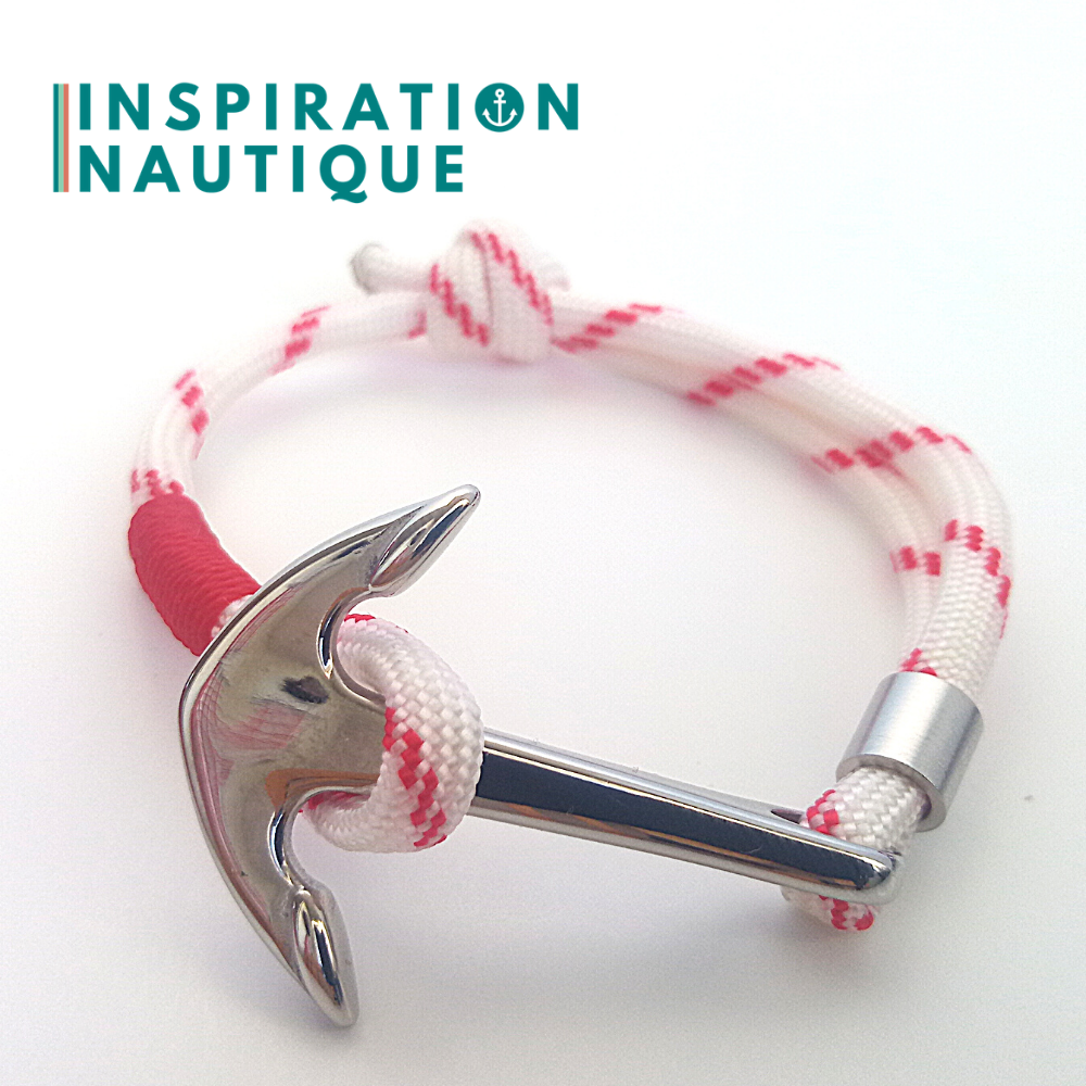 Marine anchor bracelet for men or women made in Canada