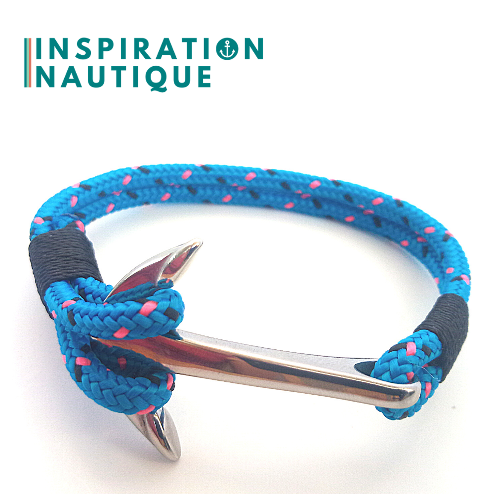 Boat rope anchor bracelet for men or women made in Canada