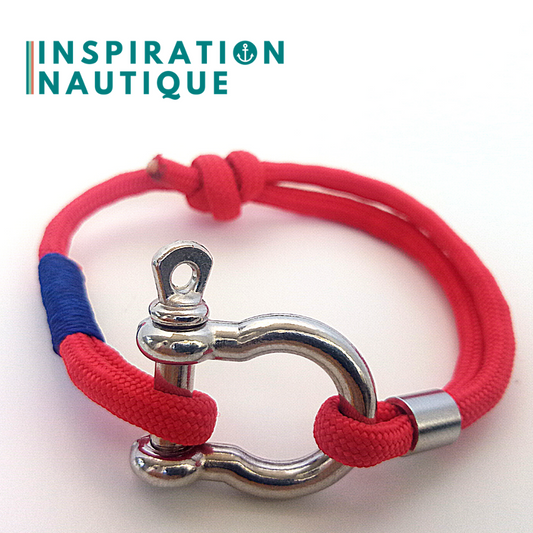 Bijou marin avec manille pour homme ou femme