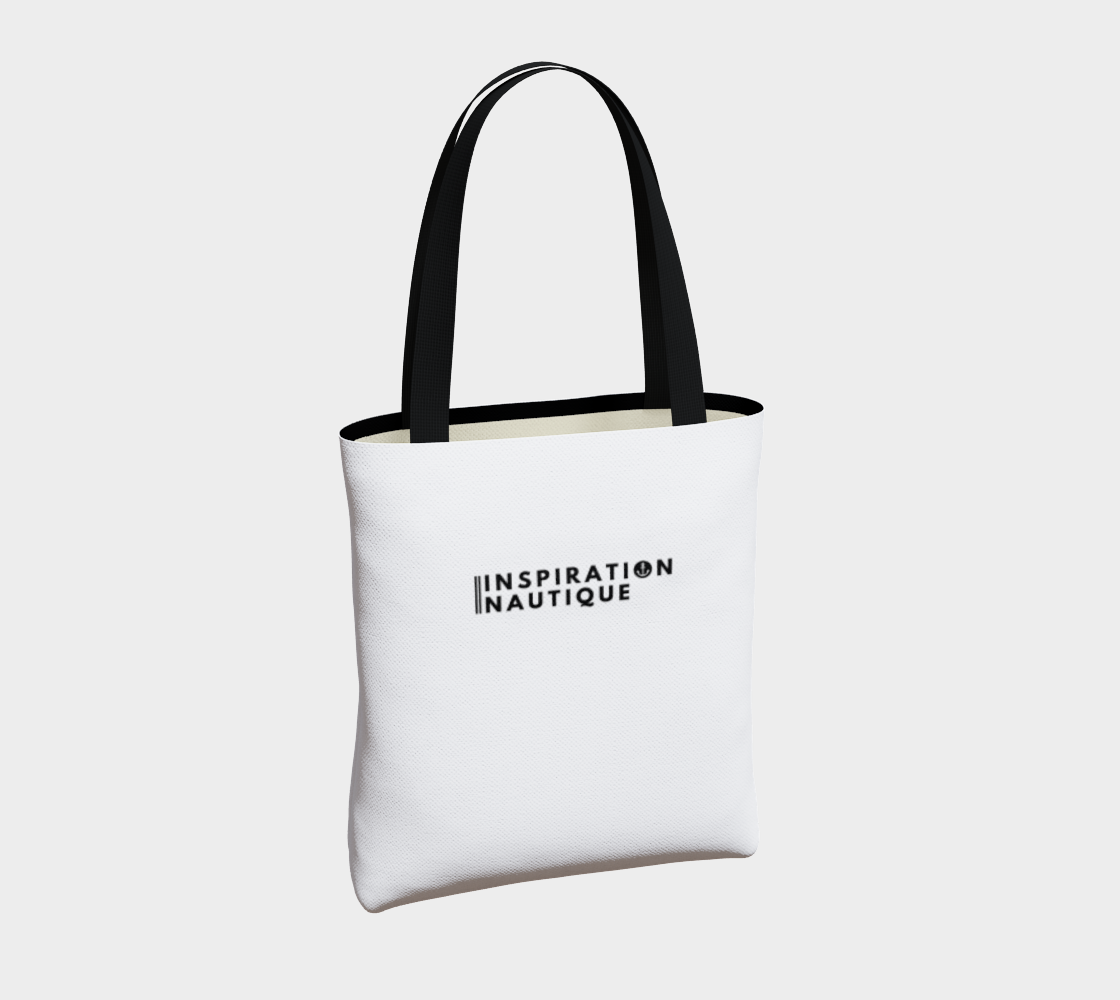 Sac fourre-tout - Bouée vs défense - Noir sur fond blanc
