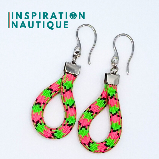 Boucles d'oreilles Goutte, Melon d'eau