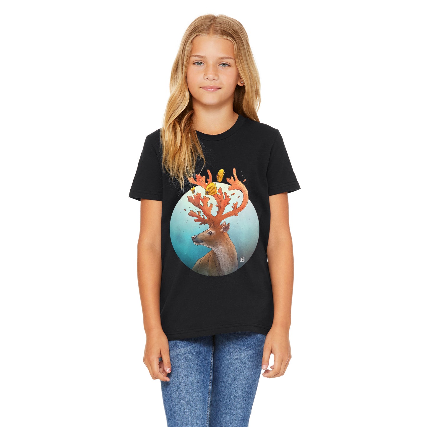 T-shirt enfant unisexe : Corabou