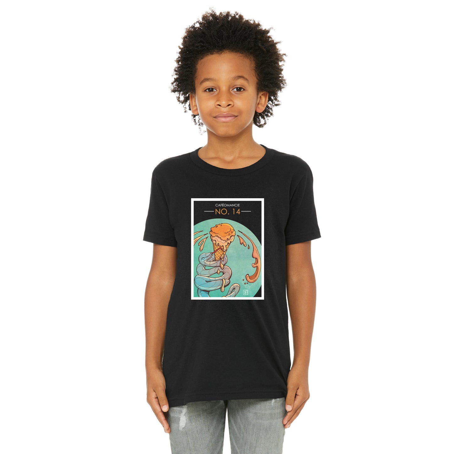 T-shirt enfant - Caféomancie no 14