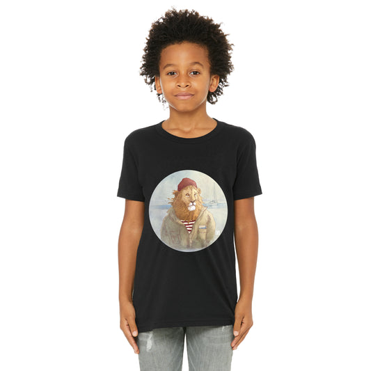 T-shirt enfant unisexe : Léo