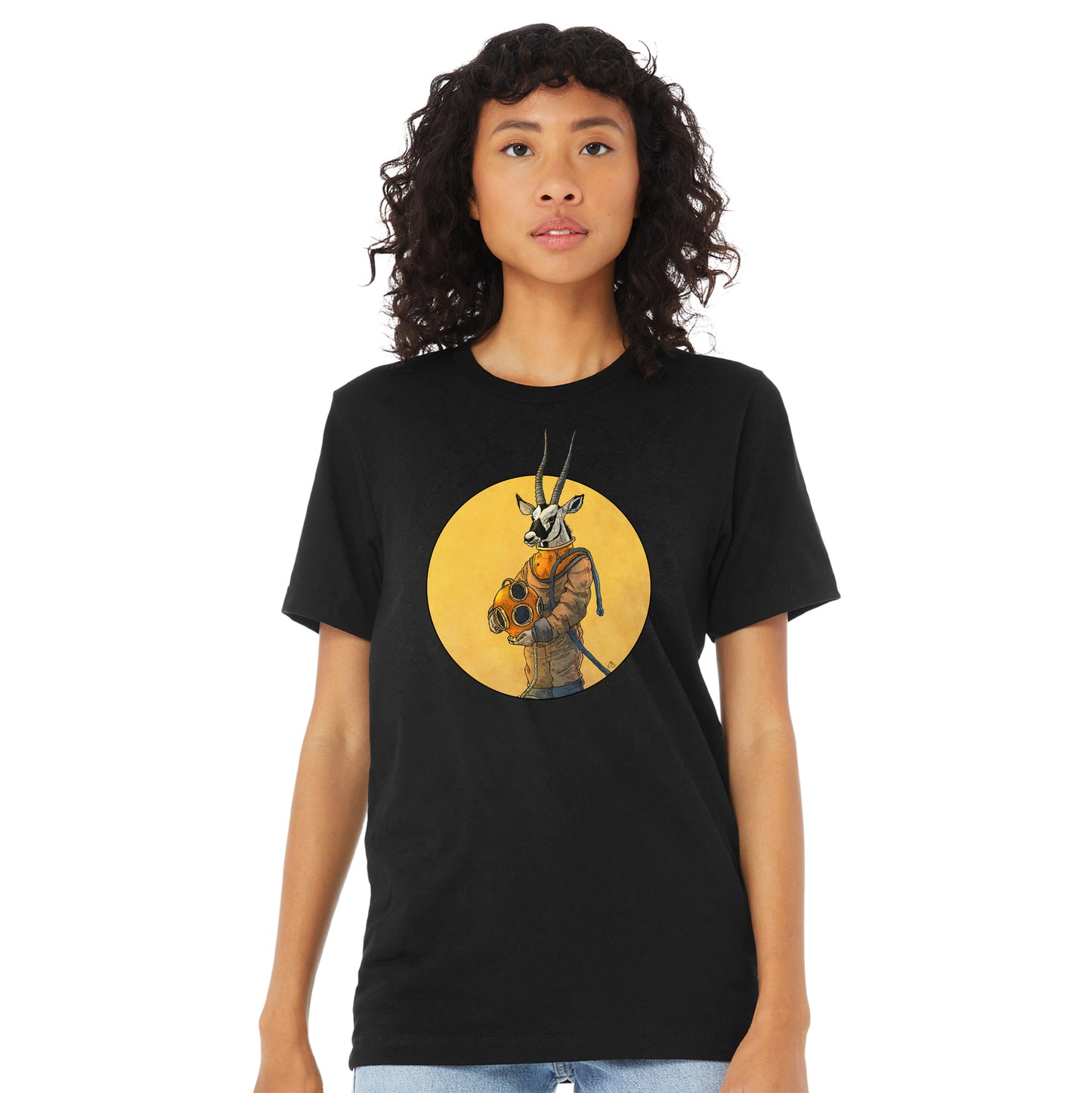 T-shirt unisexe : Oryx Abyssal