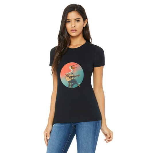 T-shirt femme : Pélican acoustique