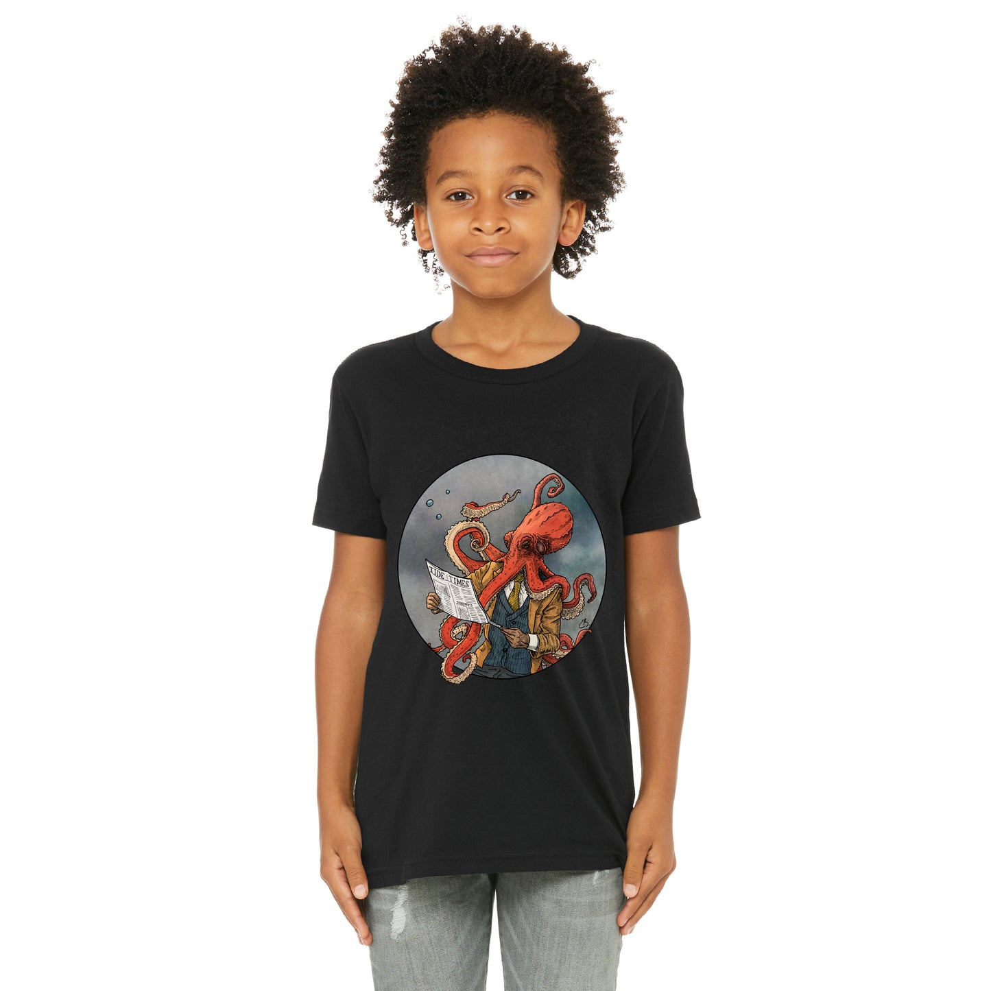 T-shirt enfant unisexe : Tide Times